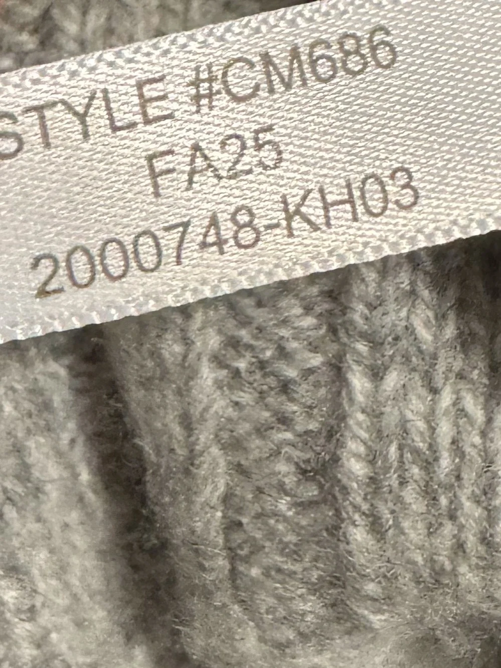 J. Crew style measurements